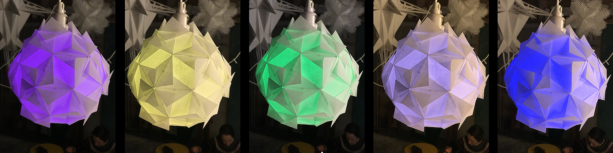 Color-changing bulbs can cycle through colors. changing-color