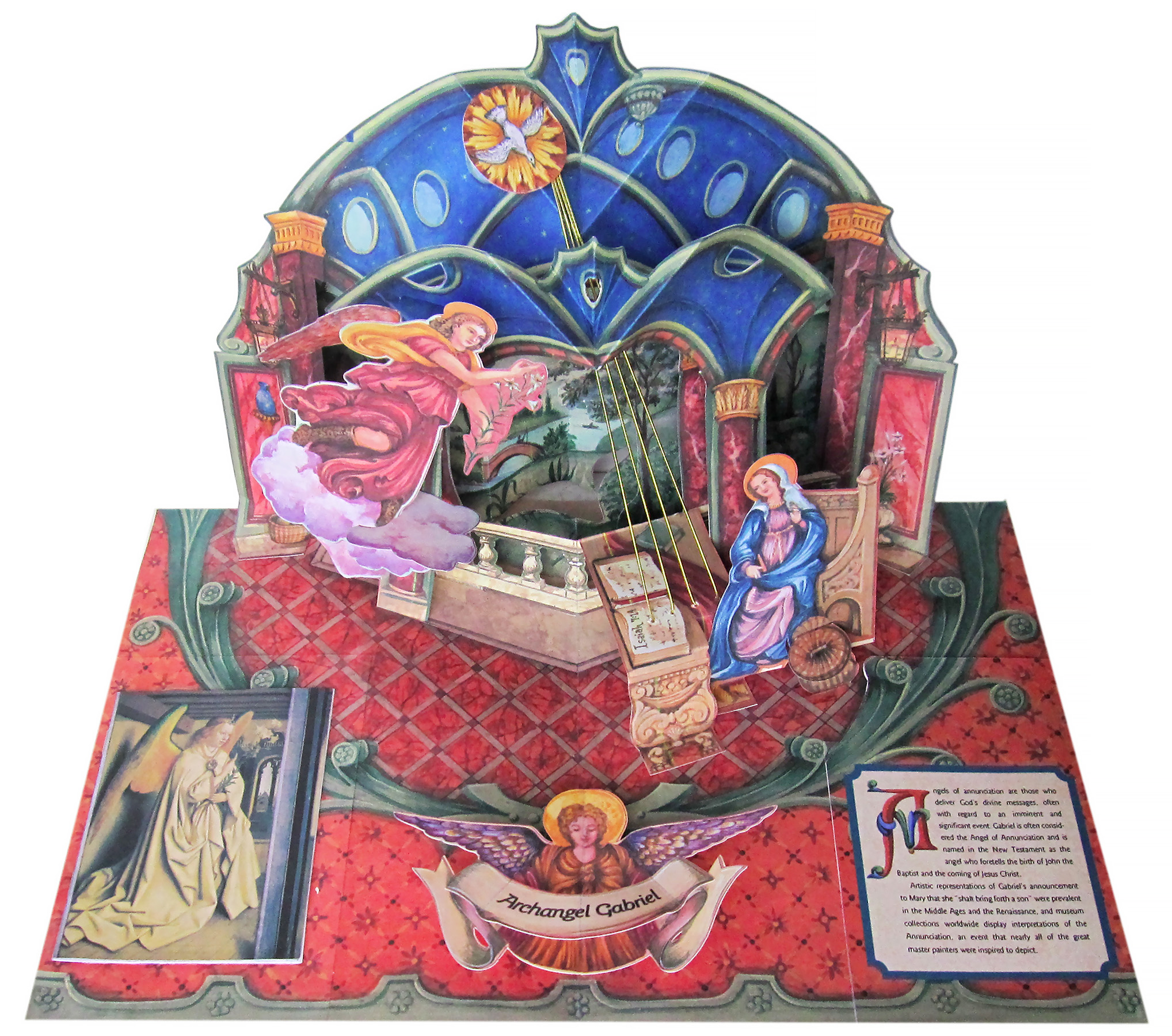 Angels: A Pop-Up Book, by Chuck Fischer, 2009. fischer-chuck-angels