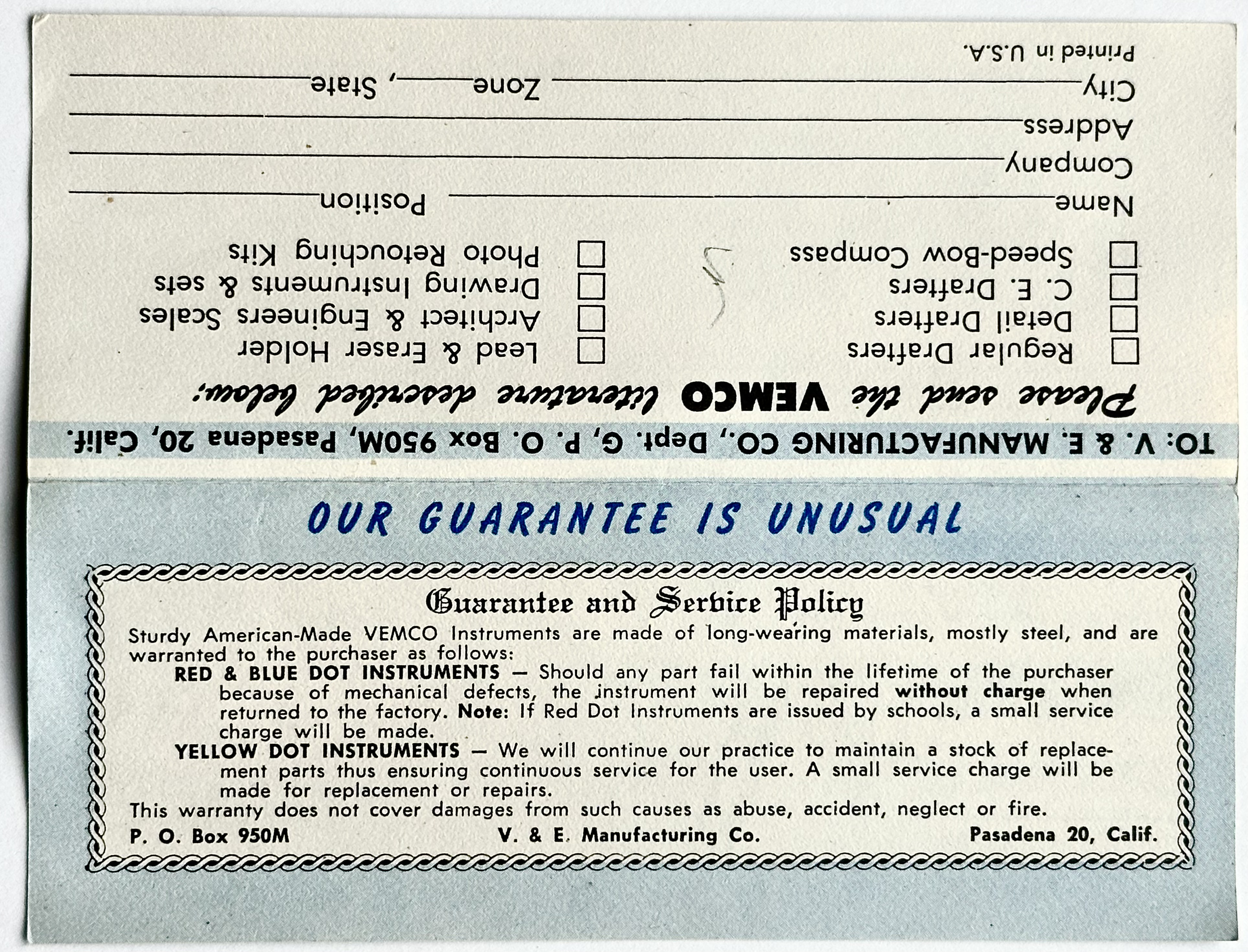 our-guarantee-is-unusual