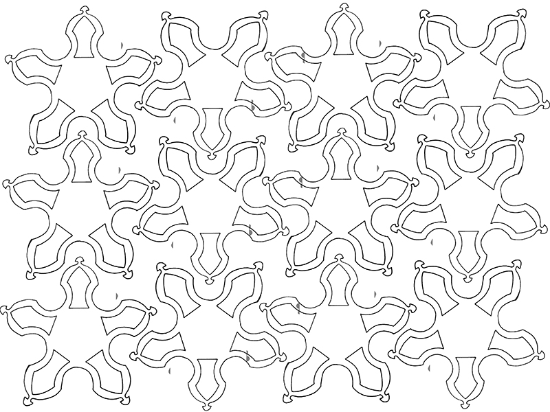 The extensions tuck into the negative spaces of the adjacent modules. paula-nesting-plan